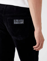 Wrangler Texas Męskie Spodnie Sztruksy Black W121A2100 112320120